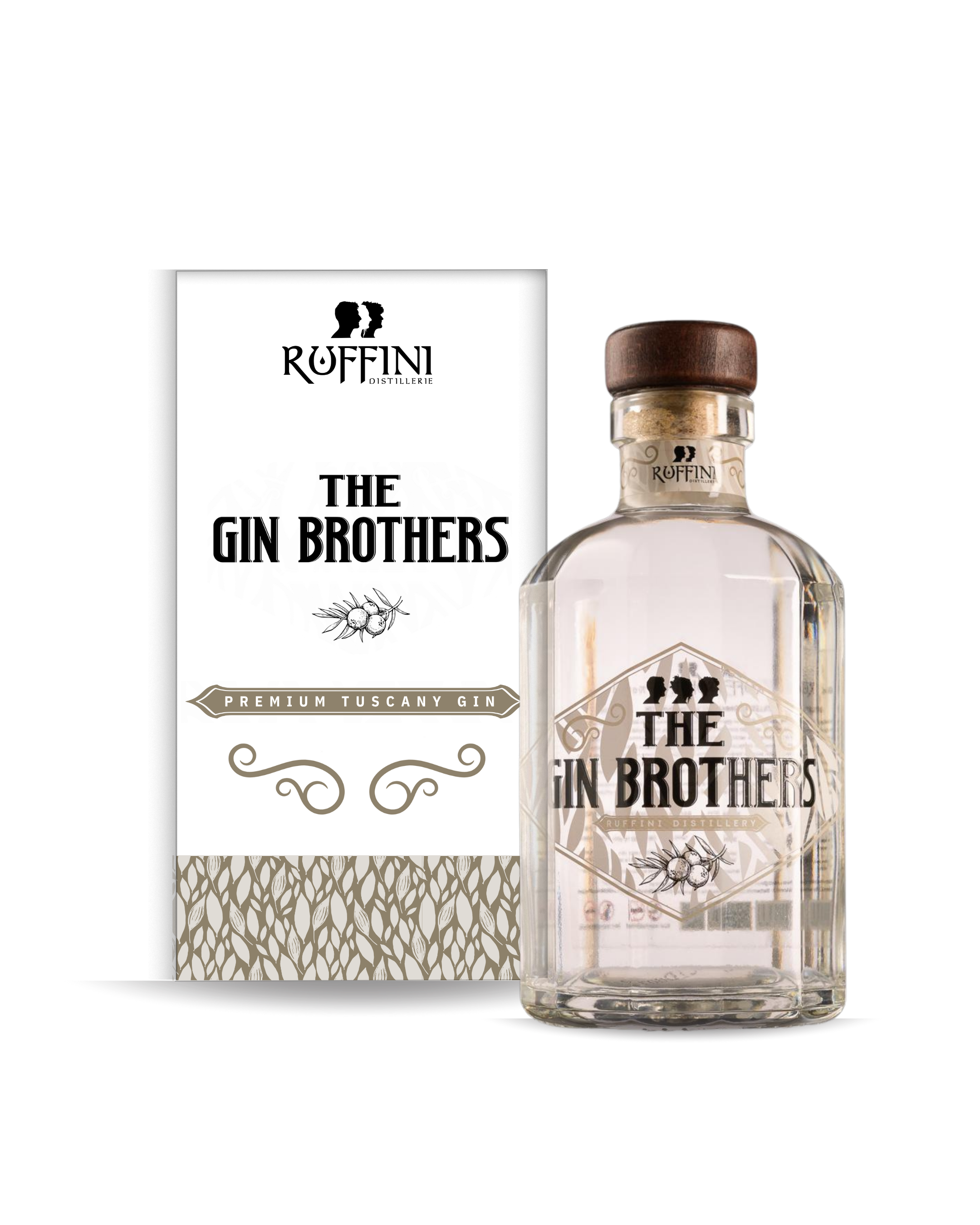 The Gin Brothers con astuccio – Gin premium Toscano